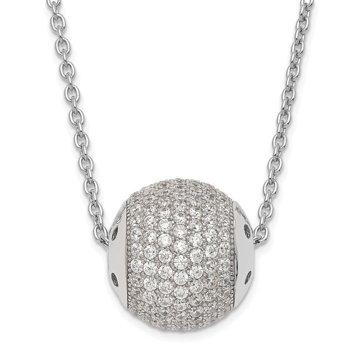 Lovely Rita's Necklaces Sterling Silver Cubic Zirconia Necklace