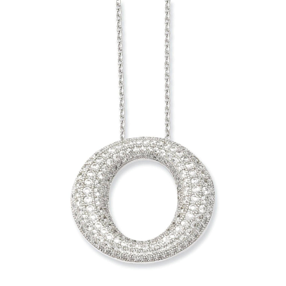 Lovely Rita's Necklaces Sterling Silver Cubic Zirconia Necklace