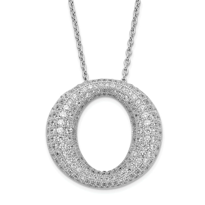 Lovely Rita's Necklaces Sterling Silver Cubic Zirconia Necklace