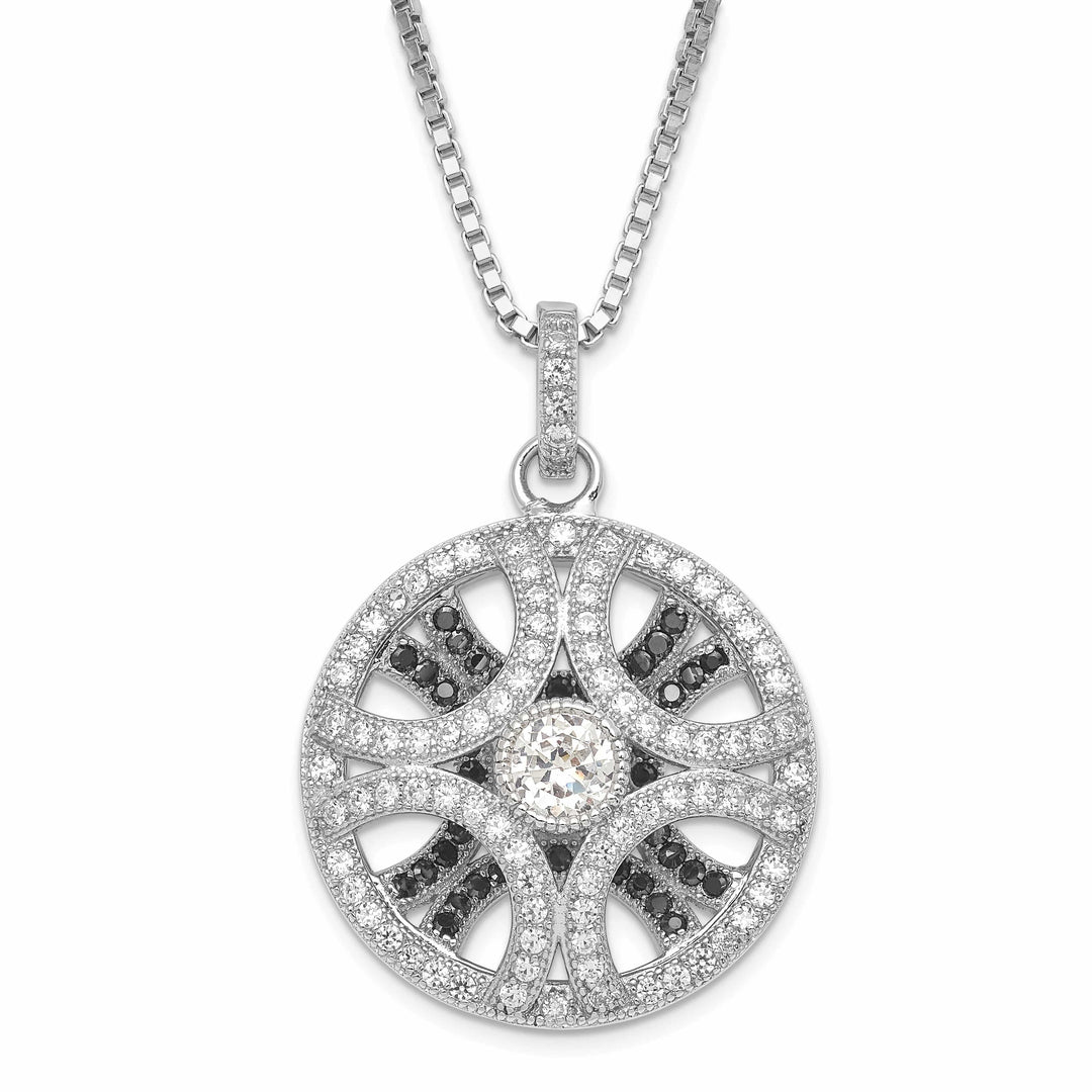 Lovely Rita's Necklaces Sterling Silver Cubic Zirconia Necklace