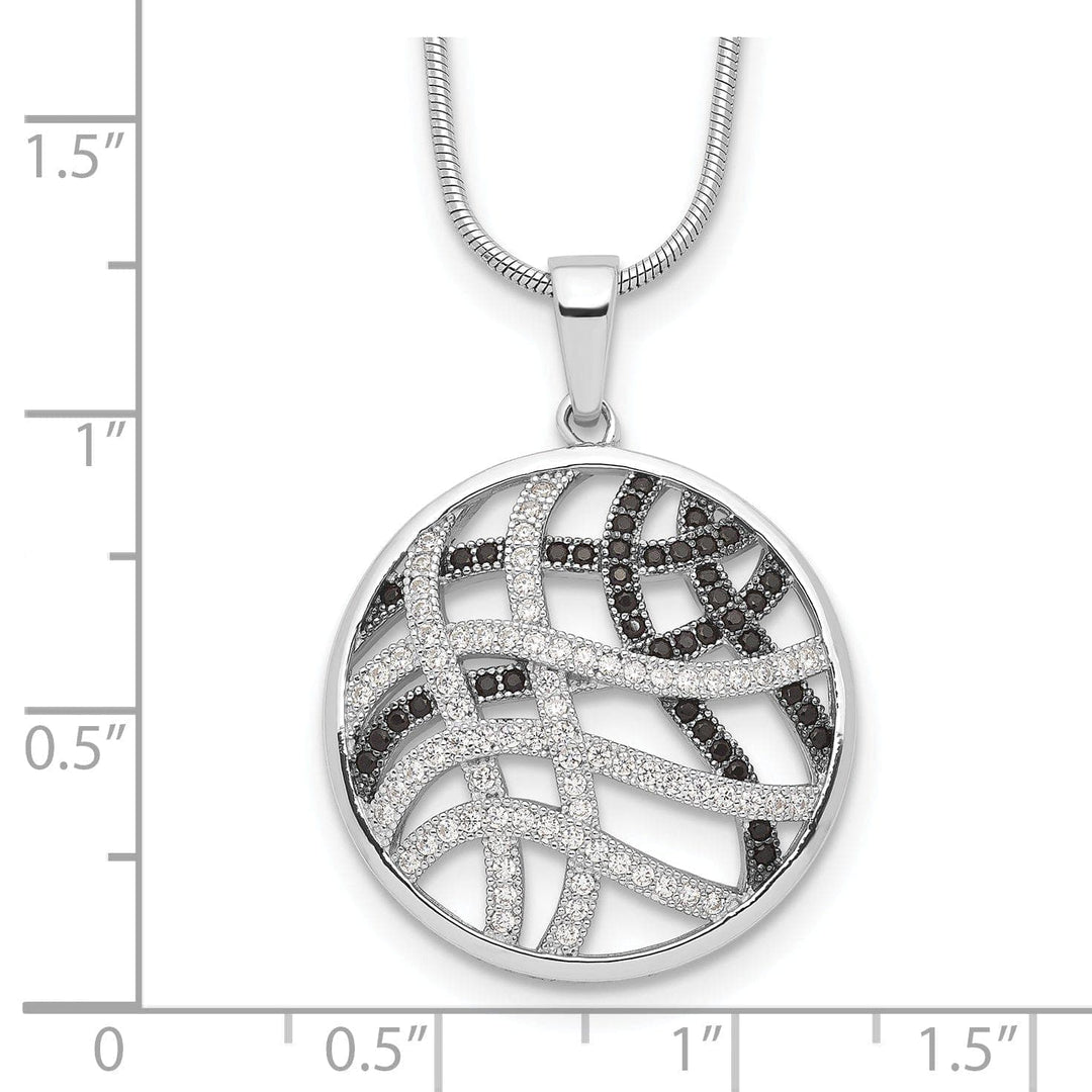 Lovely Rita's Necklaces Sterling Silver Cubic Zirconia Necklace