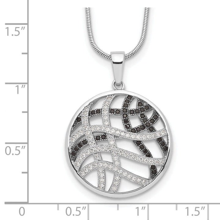 Lovely Rita's Necklaces Sterling Silver Cubic Zirconia Necklace