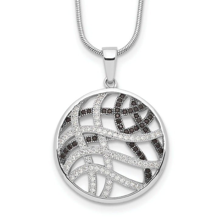 Lovely Rita's Necklaces Sterling Silver Cubic Zirconia Necklace