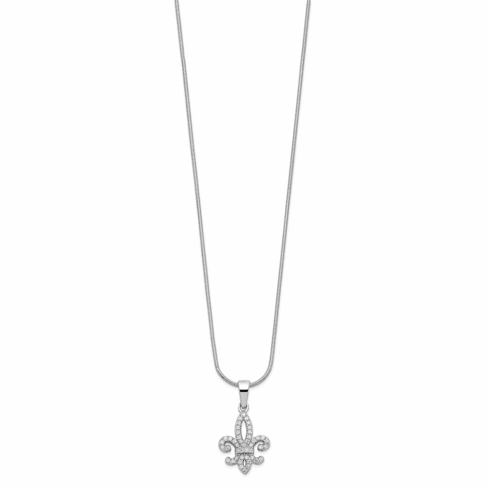 Lovely Rita's Necklaces Sterling Silver Cubic Zirconia Necklace