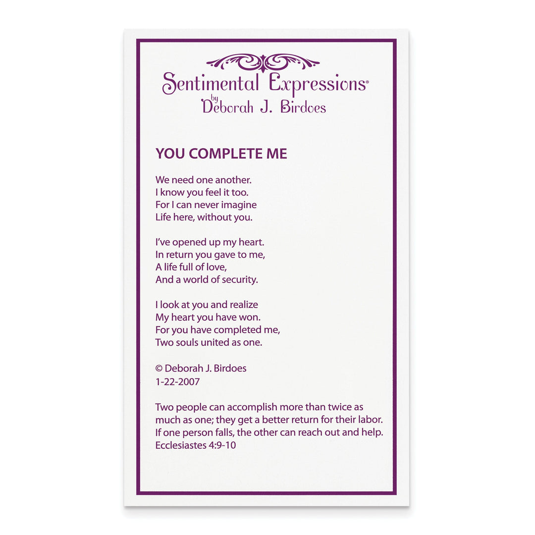 Lovely Rita's Necklaces Sterling Silver Forever By Your Side Necklace