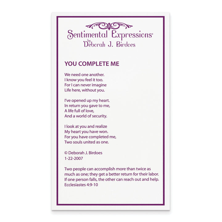 Lovely Rita's Necklaces Sterling Silver Forever By Your Side Necklace