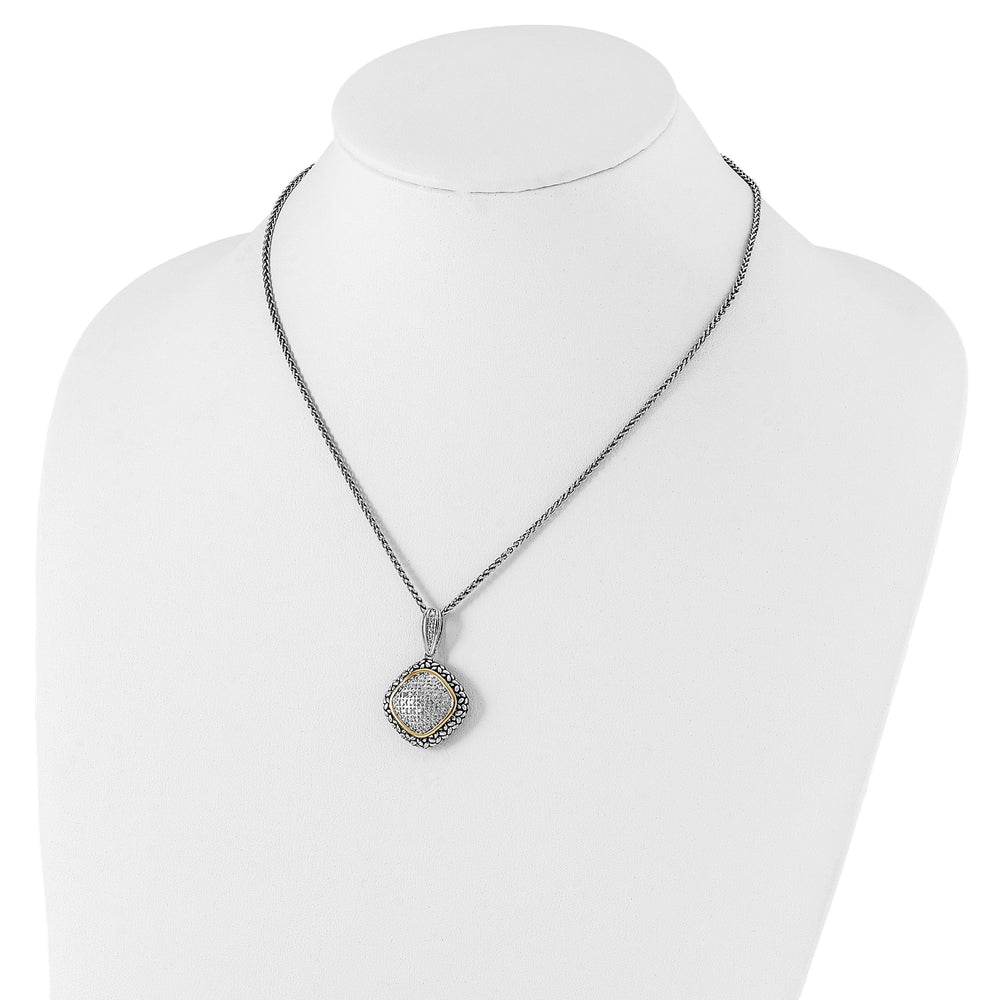 Shey Couture Necklaces Sterling Silver Gold Diamond 18 Necklace