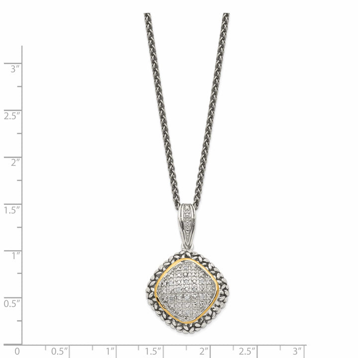 Shey Couture Necklaces Sterling Silver Gold Diamond 18 Necklace