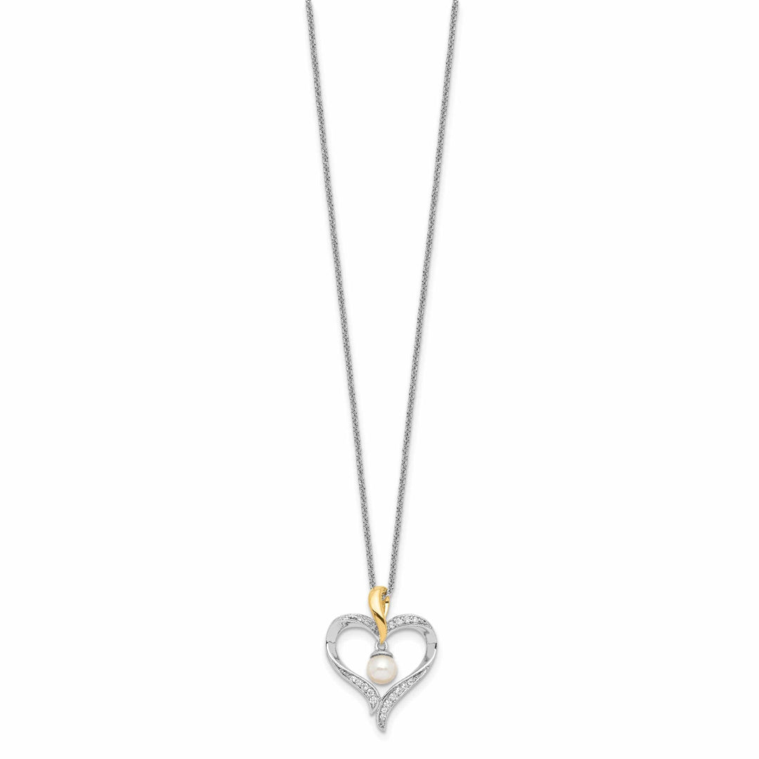 Lovely Rita's Necklaces Sterling Silver Heart Soul Necklace