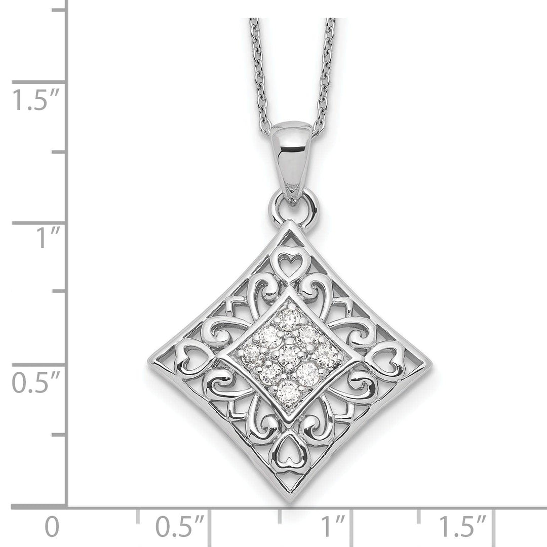 Lovely Rita's Necklaces Sterling Silver I Love You All Year Long Necklace