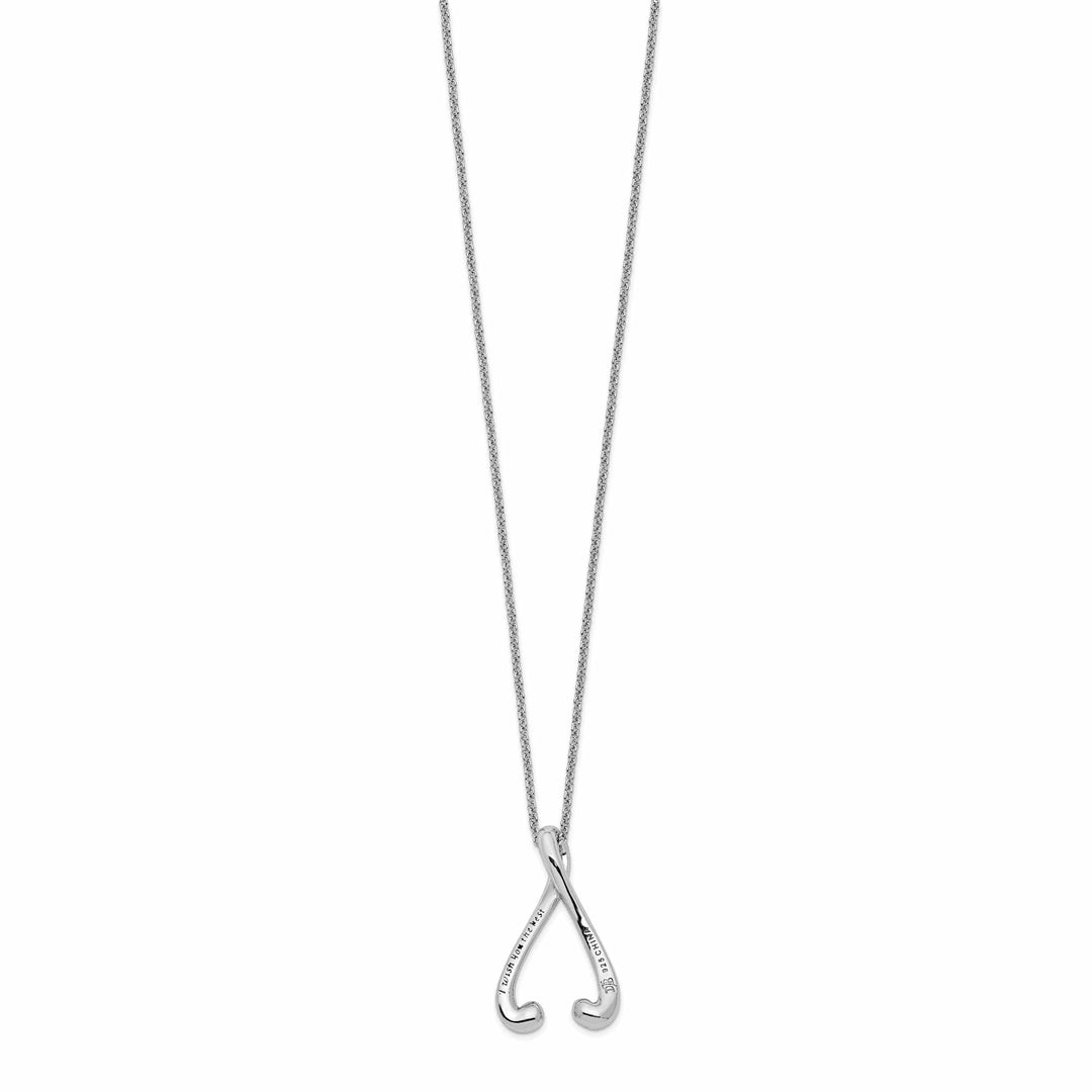 Lovely Rita's Necklaces Sterling Silver I Wish You the Best Necklace