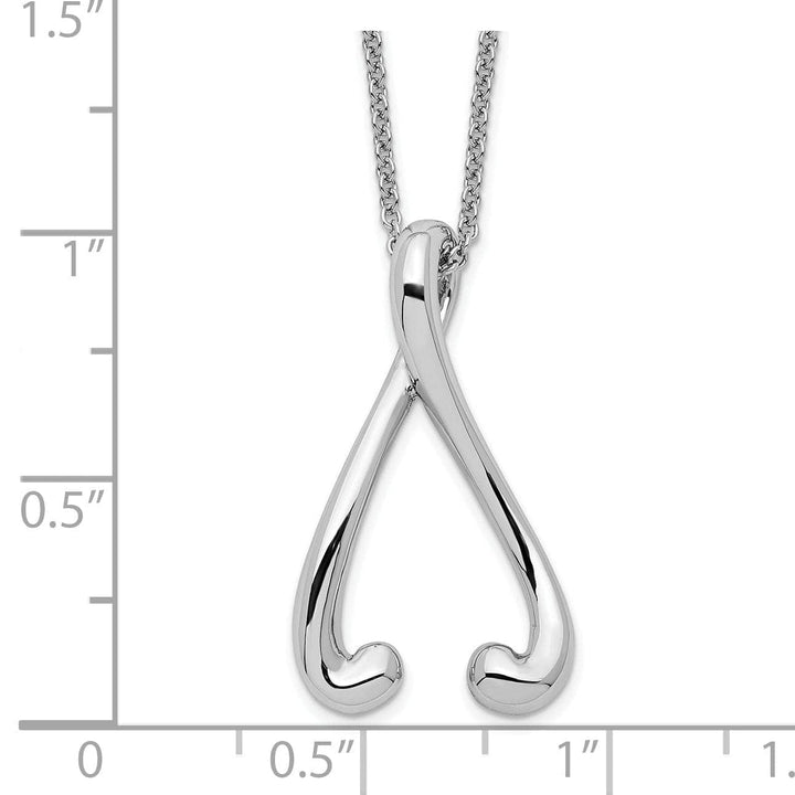 Lovely Rita's Necklaces Sterling Silver I Wish You the Best Necklace