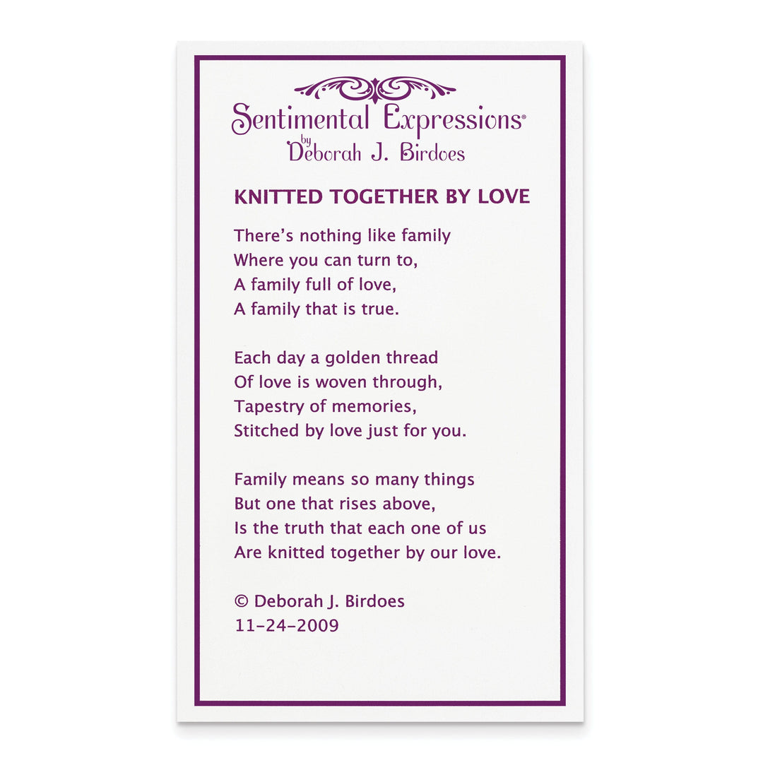 Lovely Rita's Necklaces Sterling Silver Knitted Together By Love Necklace