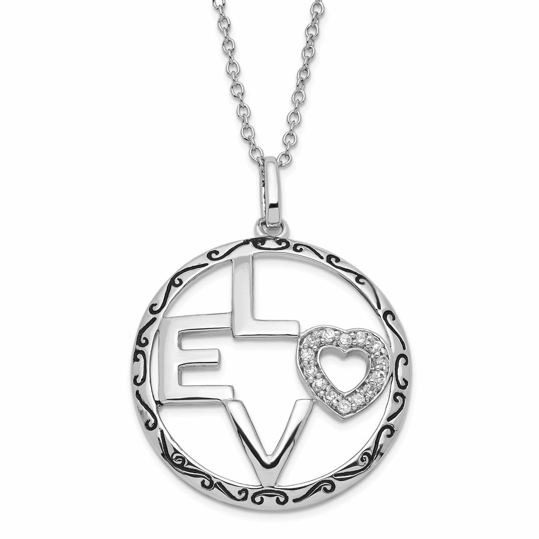 Sentimental Expressions Necklaces Sterling Silver Love Necklace
