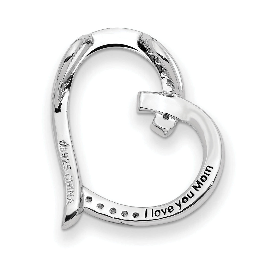 Lovely Rita's Necklaces Sterling Silver Love You Mom Necklace