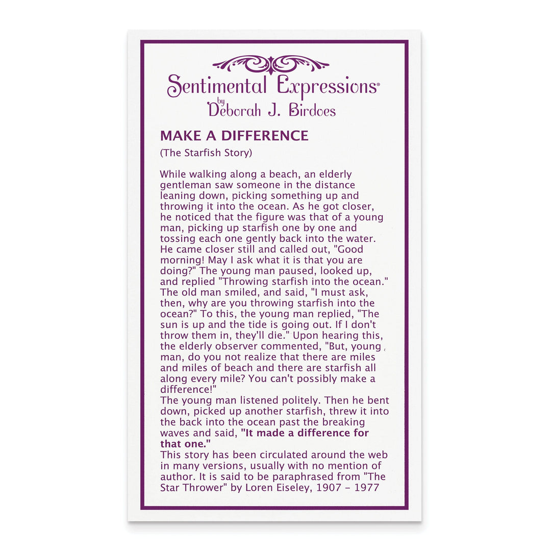 Lovely Rita's Necklaces Sterling Silver Make A Difference Necklace