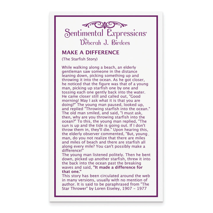 Lovely Rita's Necklaces Sterling Silver Make A Difference Necklace