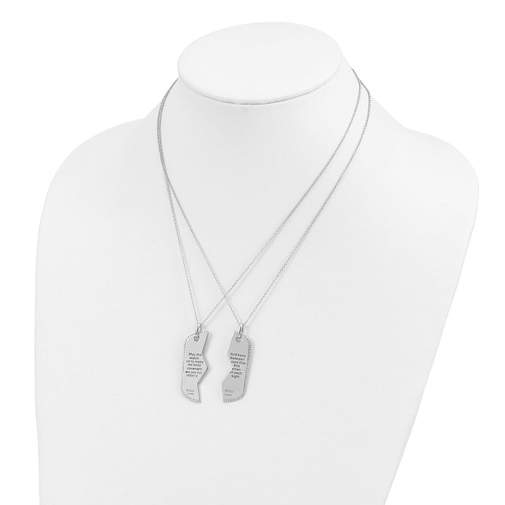 Lovely Rita's Necklaces Sterling Silver Military Dog Tag Necklaces