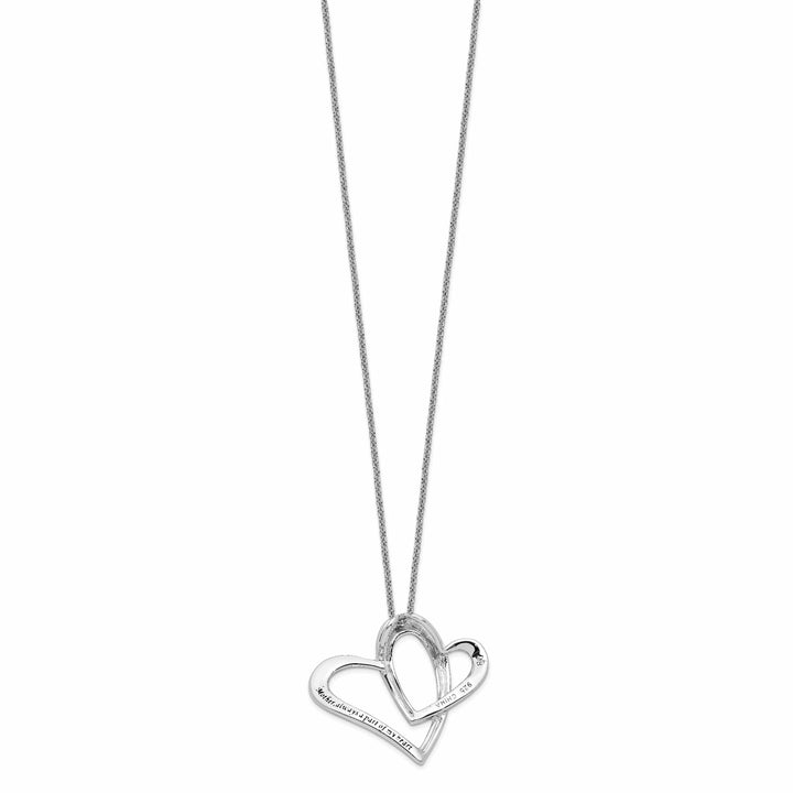 Lovely Rita's Necklaces Sterling Silver Mother Part of My Heart Necklace