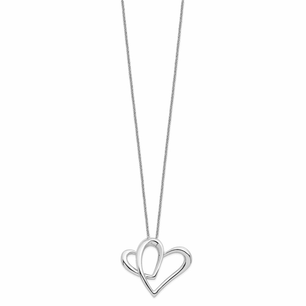 Lovely Rita's Necklaces Sterling Silver Mother Part of My Heart Necklace
