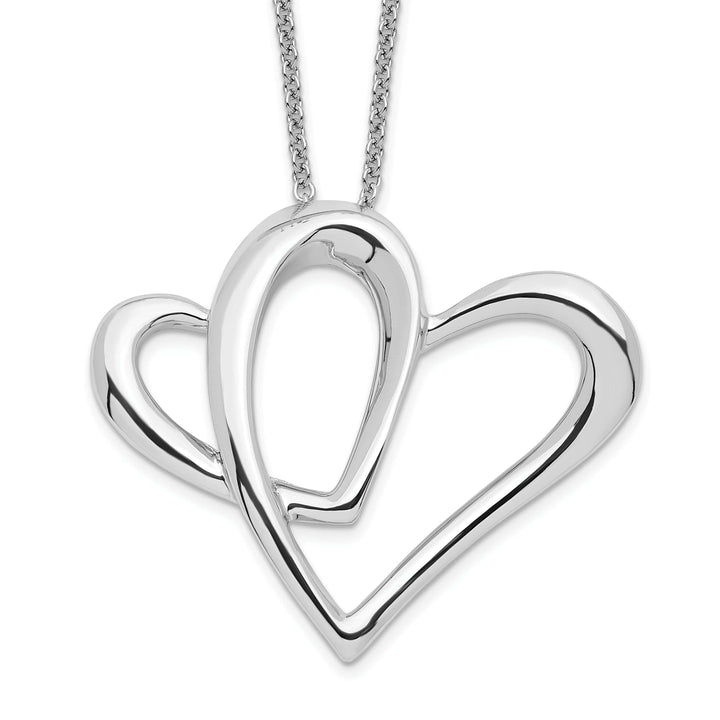 Lovely Rita's Necklaces Sterling Silver Mother Part of My Heart Necklace