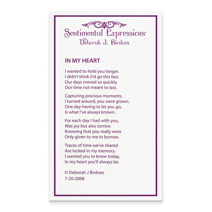 Lovely Rita's Necklaces Sterling Silver My Heart Necklace