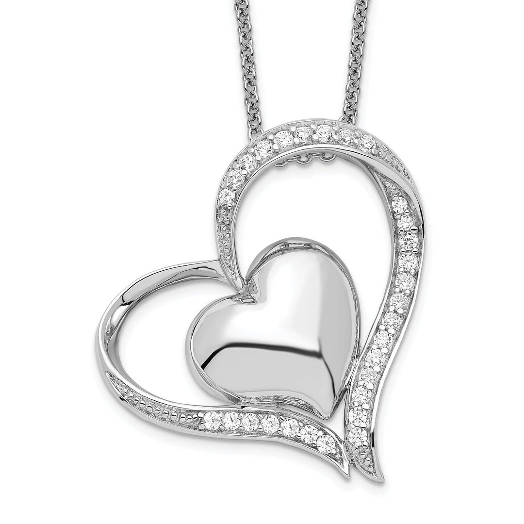 Lovely Rita's Necklaces Sterling Silver My Heart Necklace