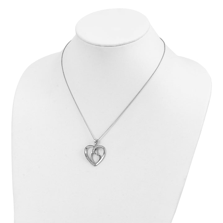 Lovely Rita's Necklaces Sterling Silver My Heart To Yours Necklace