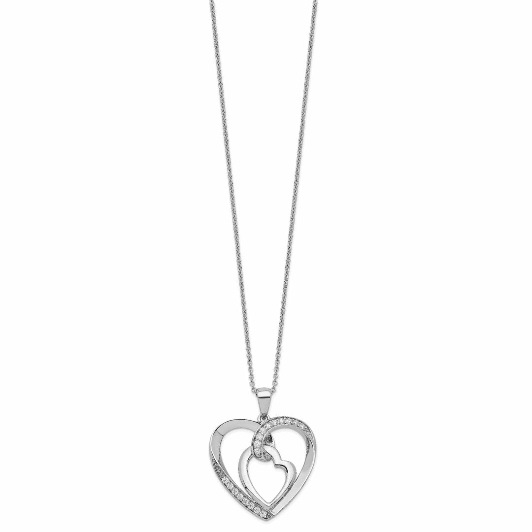 Lovely Rita's Necklaces Sterling Silver My Heart To Yours Necklace