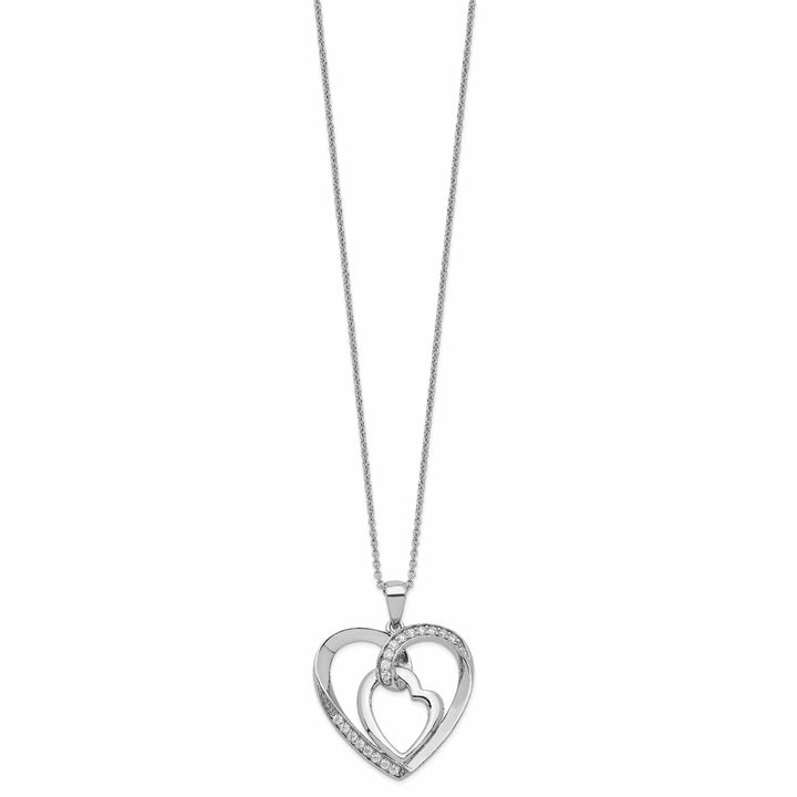 Lovely Rita's Necklaces Sterling Silver My Heart To Yours Necklace