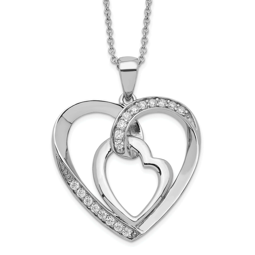 Lovely Rita's Necklaces Sterling Silver My Heart To Yours Necklace