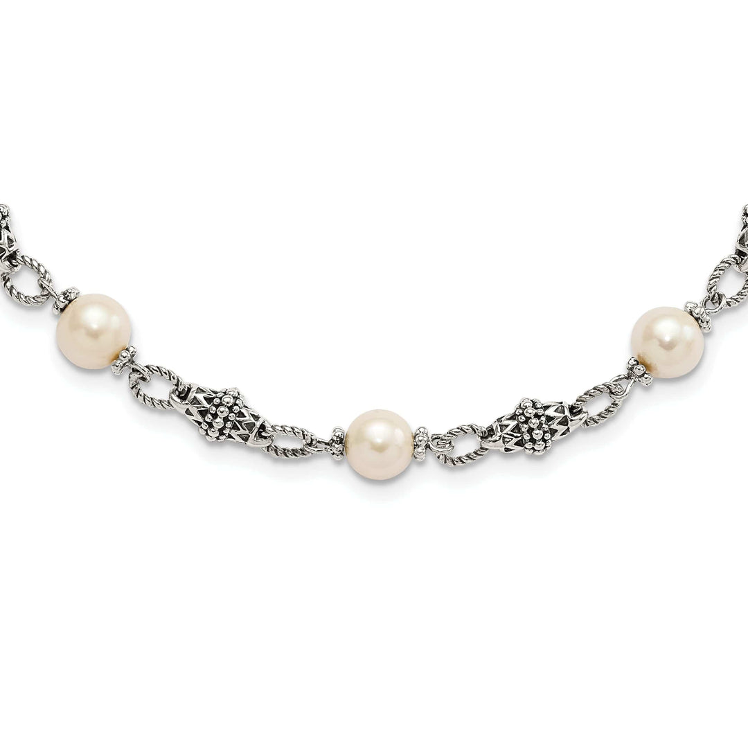 Shey Couture Necklaces Sterling Silver Pearl 20 Necklace