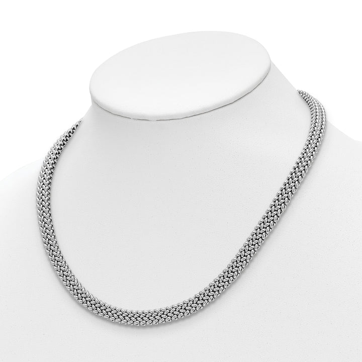 Lovely Rita's Necklaces Sterling Silver Polished Fancy Link Necklace