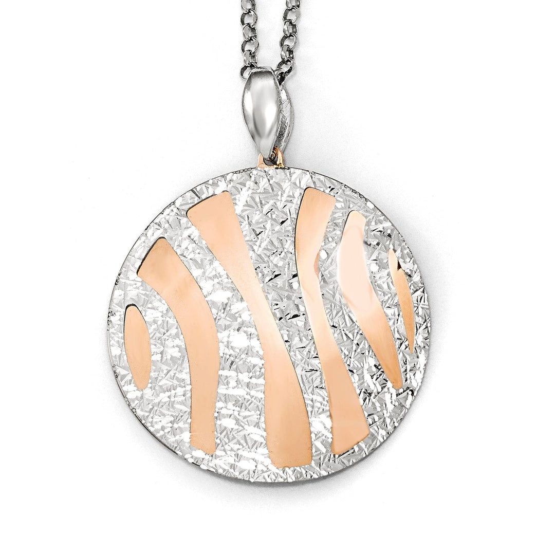 Lovely Rita's Necklaces Sterling Silver Rose-tone D.C Necklace