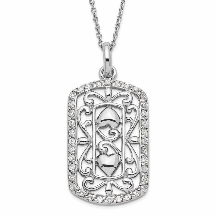 Sentimental Expressions Necklaces Sterling Silver Thankful For You Necklace