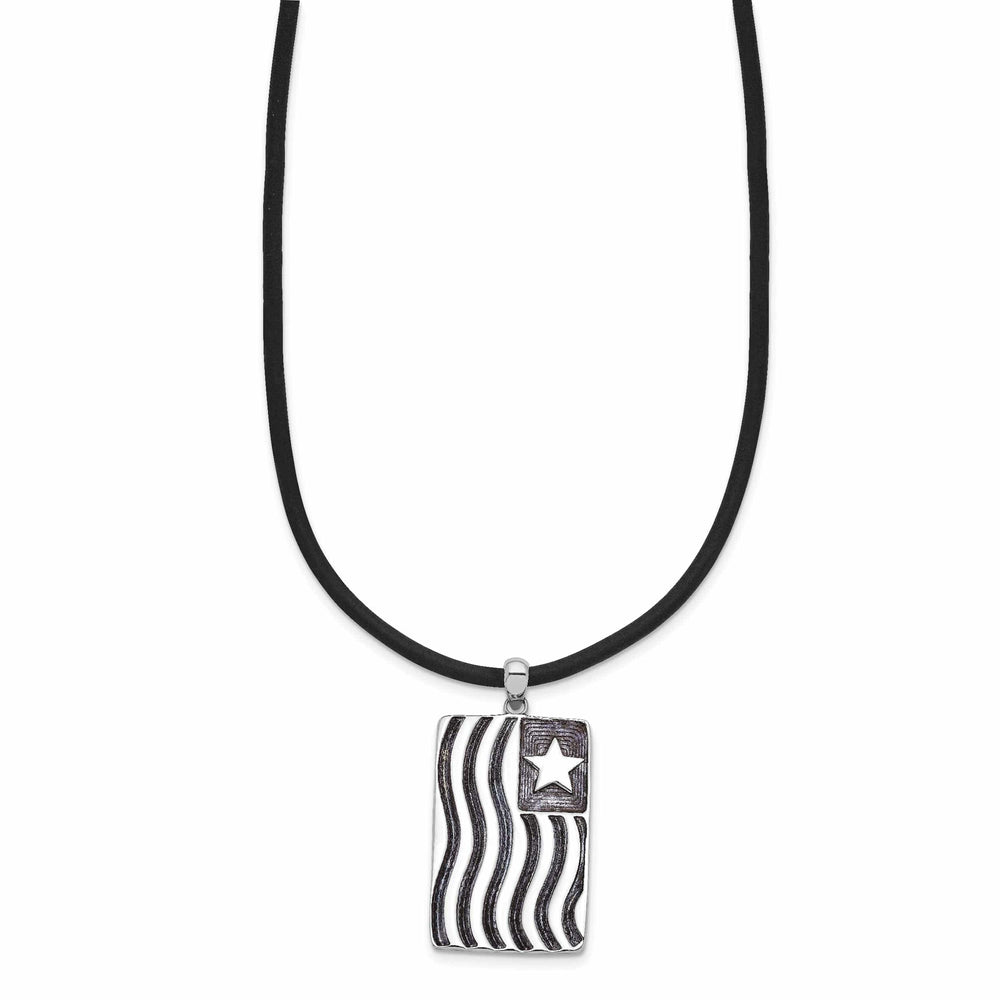 Lovely Rita's Necklaces Sterling Silver Waves Of Pride Necklace