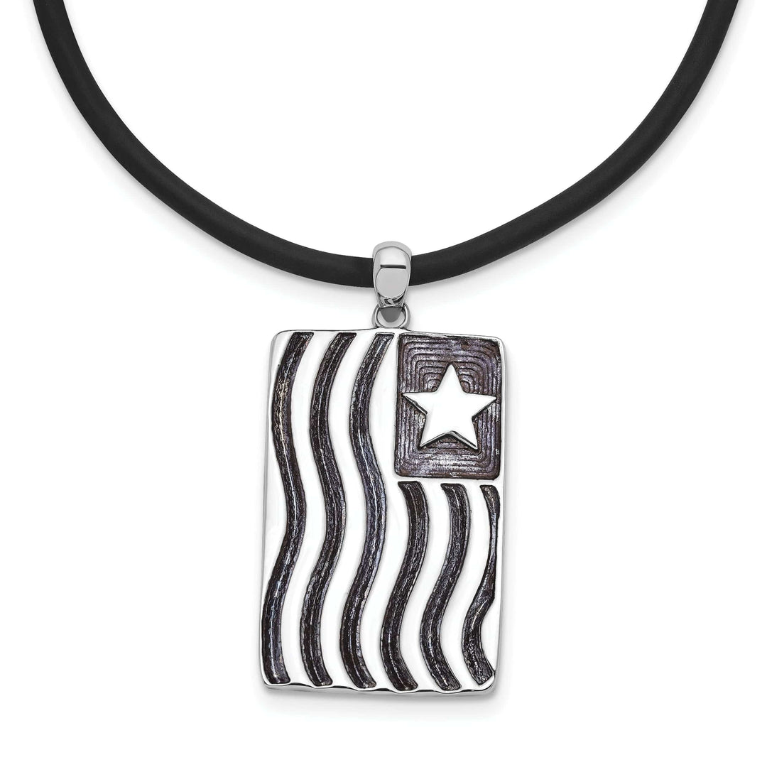 Lovely Rita's Necklaces Sterling Silver Waves Of Pride Necklace