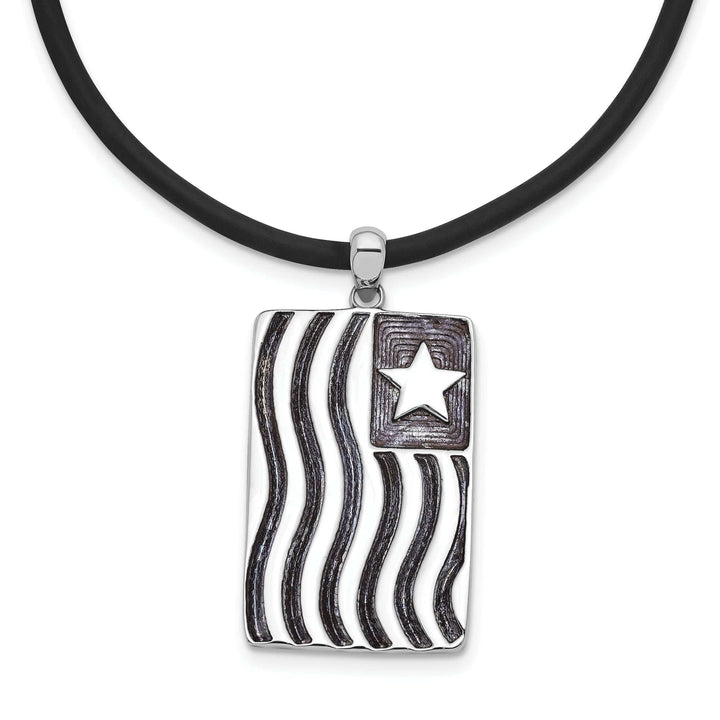 Lovely Rita's Necklaces Sterling Silver Waves Of Pride Necklace