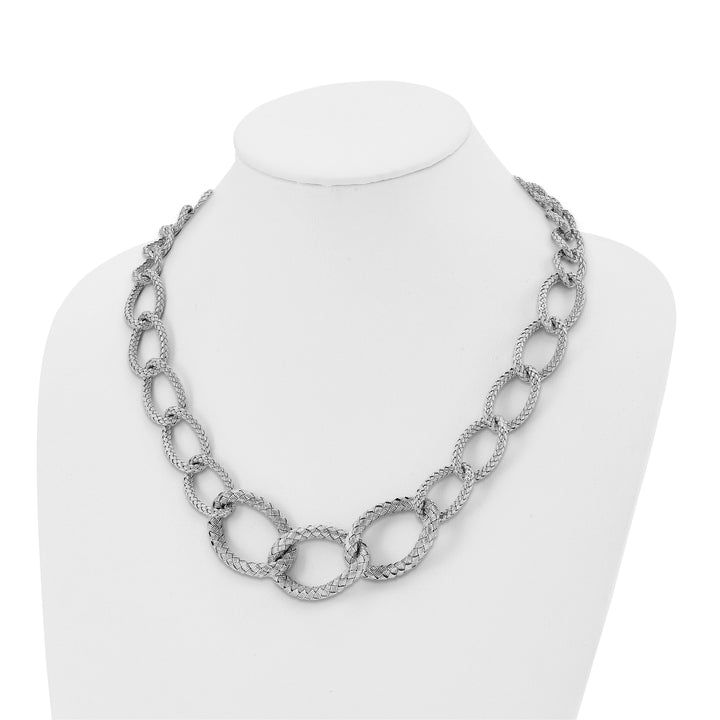 Lovely Rita's Necklaces Sterling Silver Woven Necklace