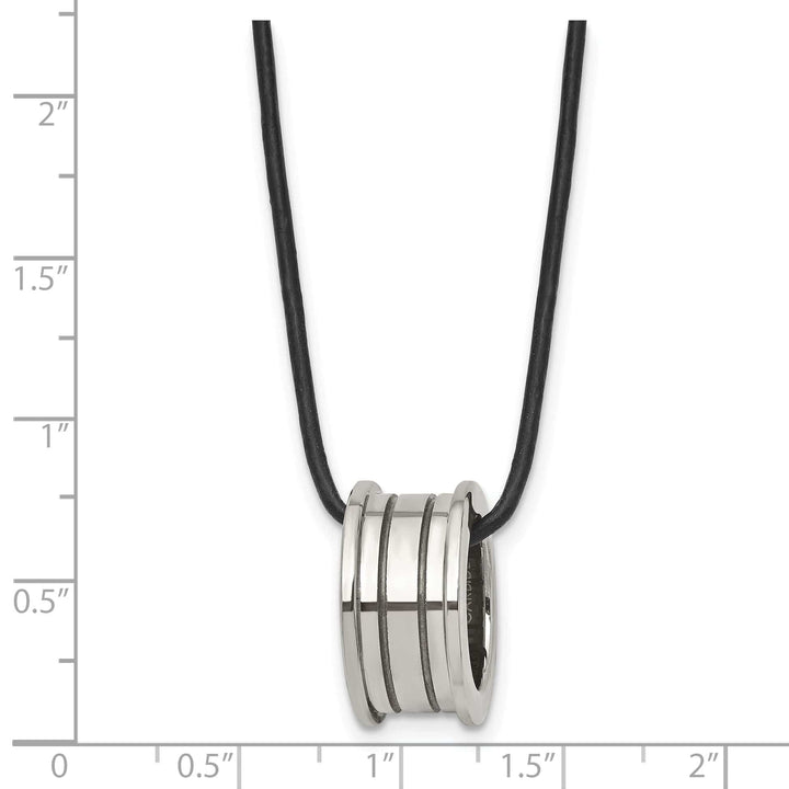 Chisel Necklaces Tungsten Necklace