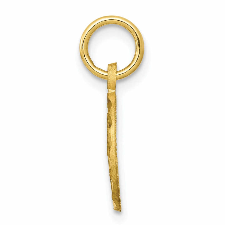 Lovely Rita's Pendants & Charms 10k Yellow Gold Finish Cross In Frame Pendant