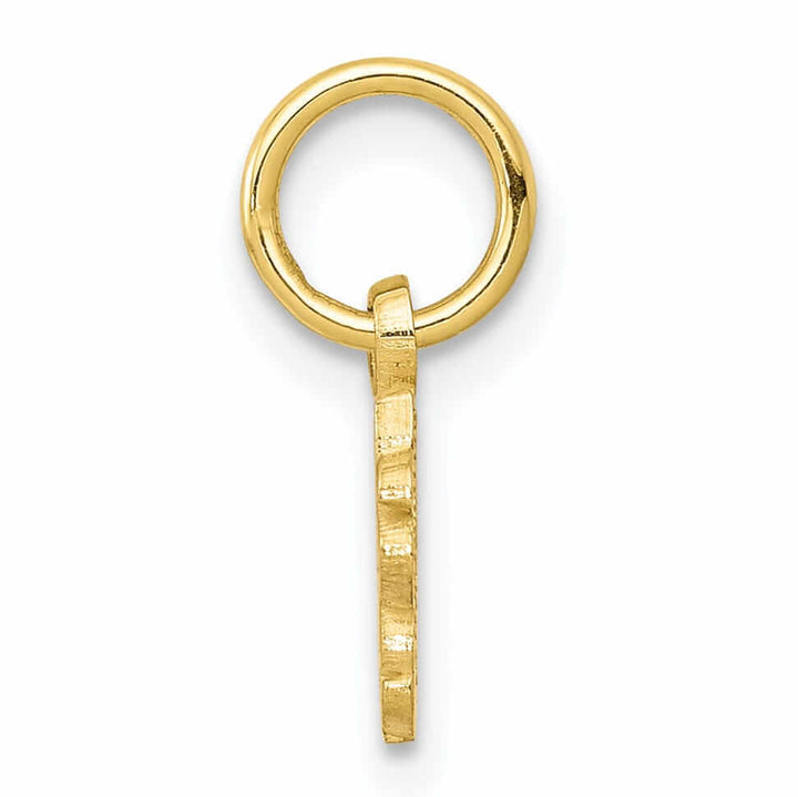 Lovely Rita's Pendants & Charms 10k Yellow Gold Polish Satin He Loves Me Charm