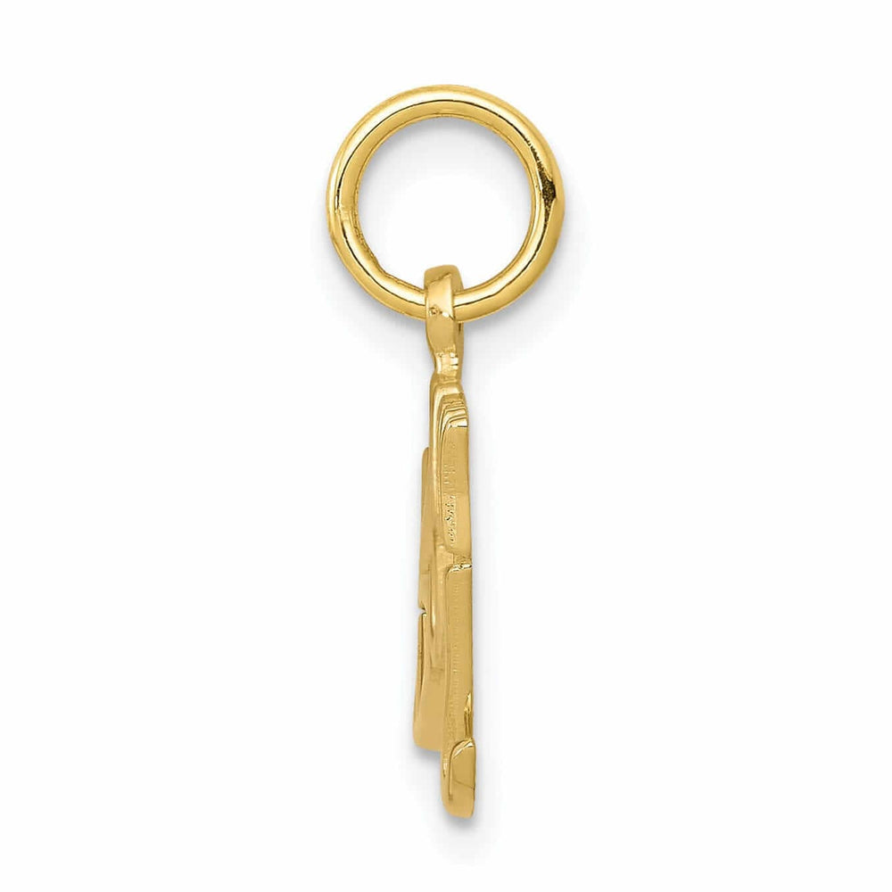 Lovely Rita's Pendants & Charms 10k Yellow Gold Polished Baby Boy Pendant