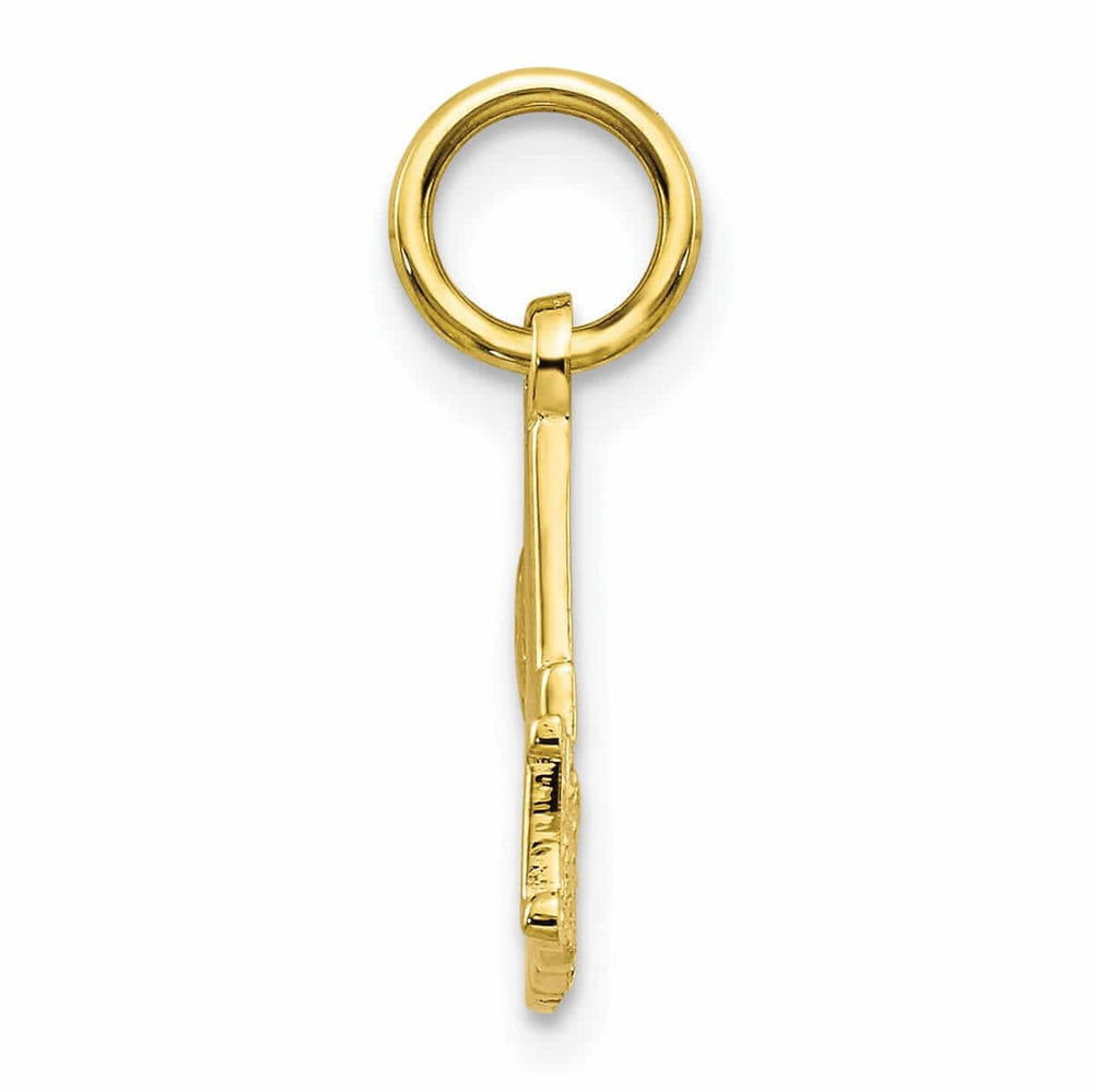 Lovely Rita's Pendants & Charms 10k Yellow Gold Polished Finish #1 Mom Pendant