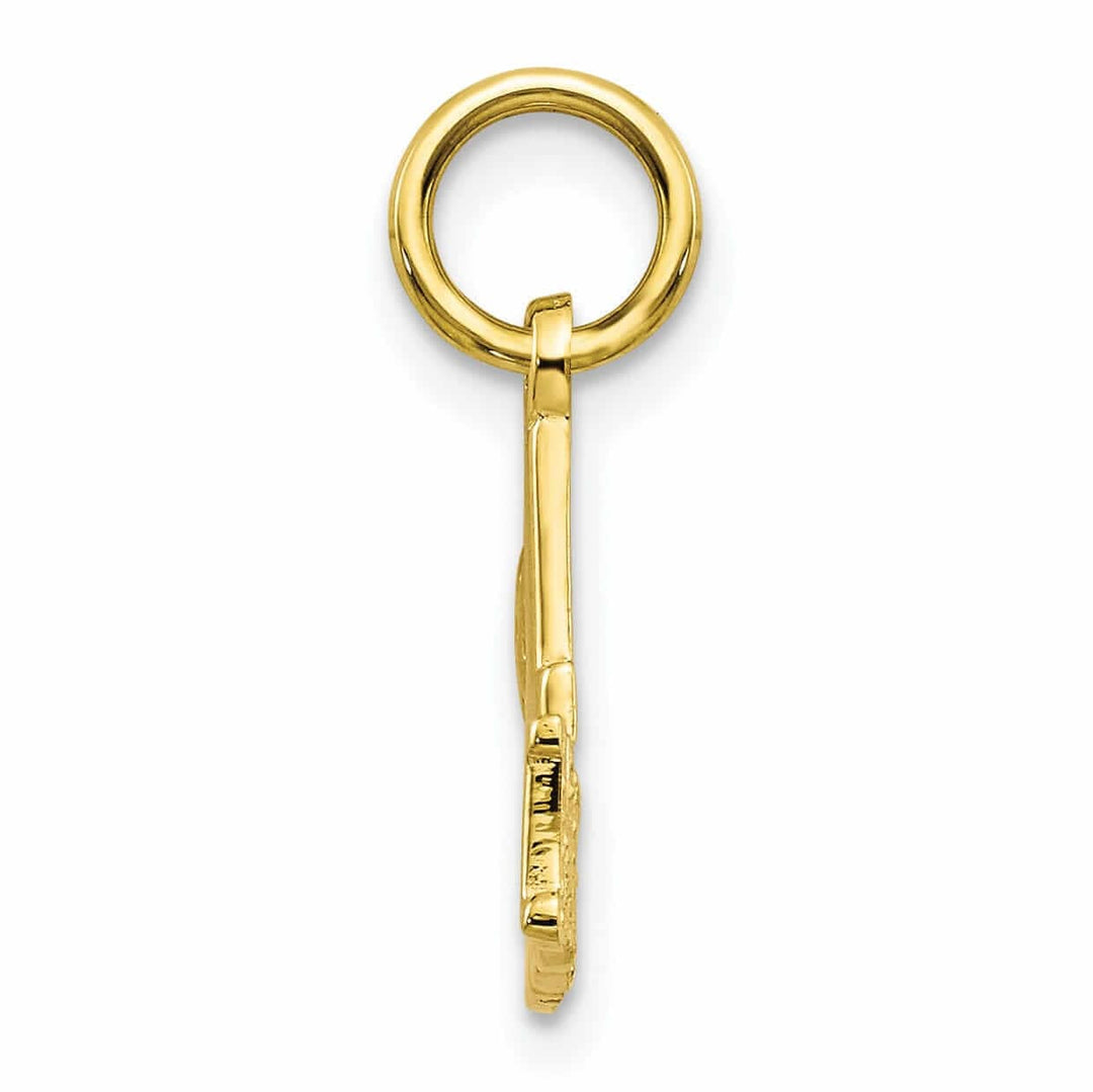 Lovely Rita's Pendants & Charms 10k Yellow Gold Polished Finish #1 Mom Pendant