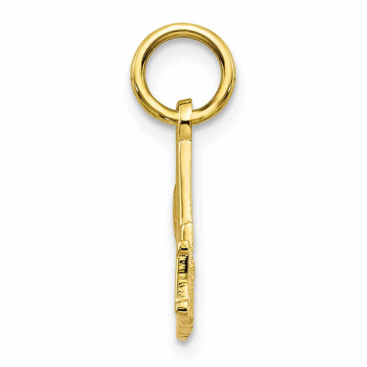 Lovely Rita's Pendants & Charms 10k Yellow Gold Polished Finish #1 Mom Pendant