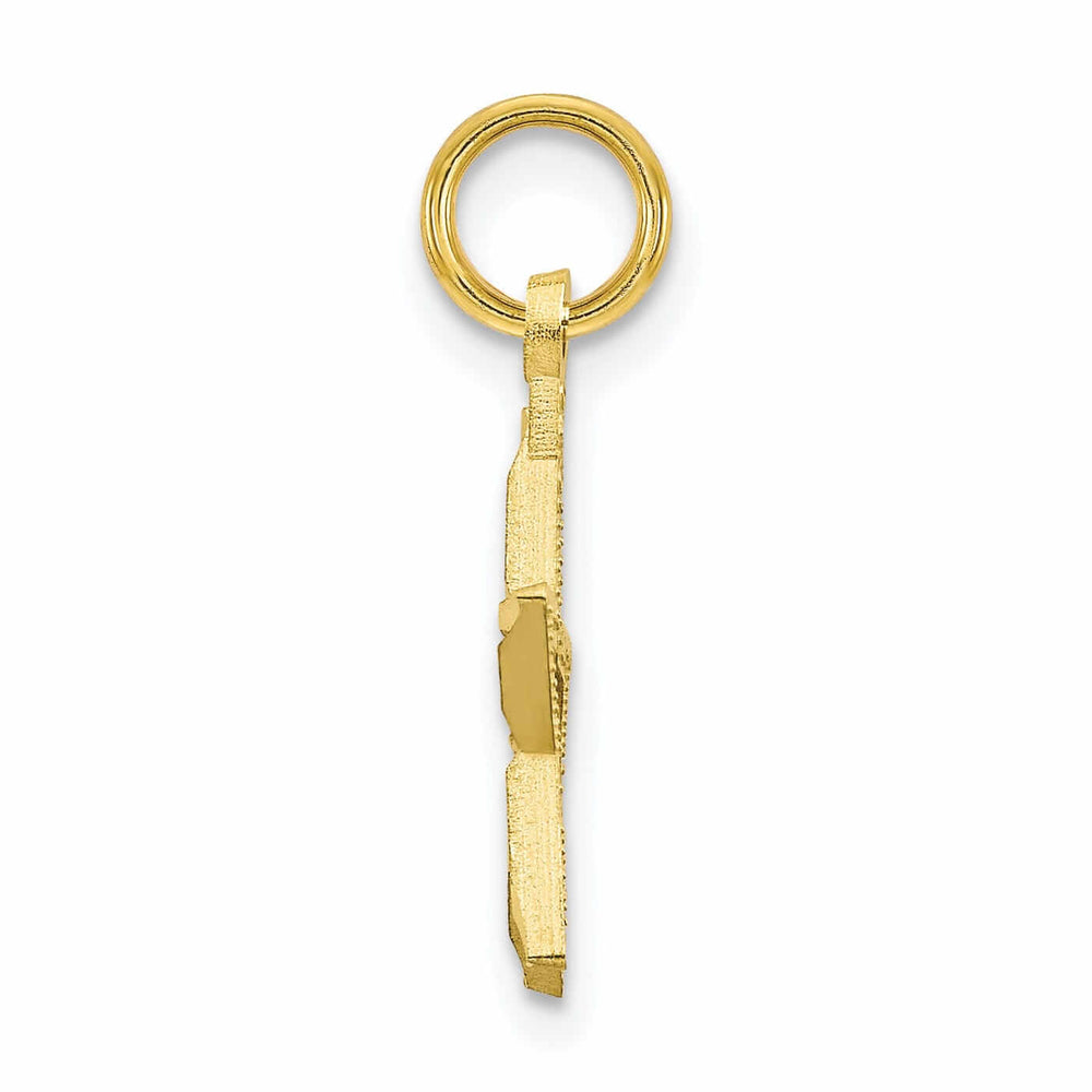 Lovely Rita's Pendants & Charms 10K Yellow Gold Polished Finish Star Pendant