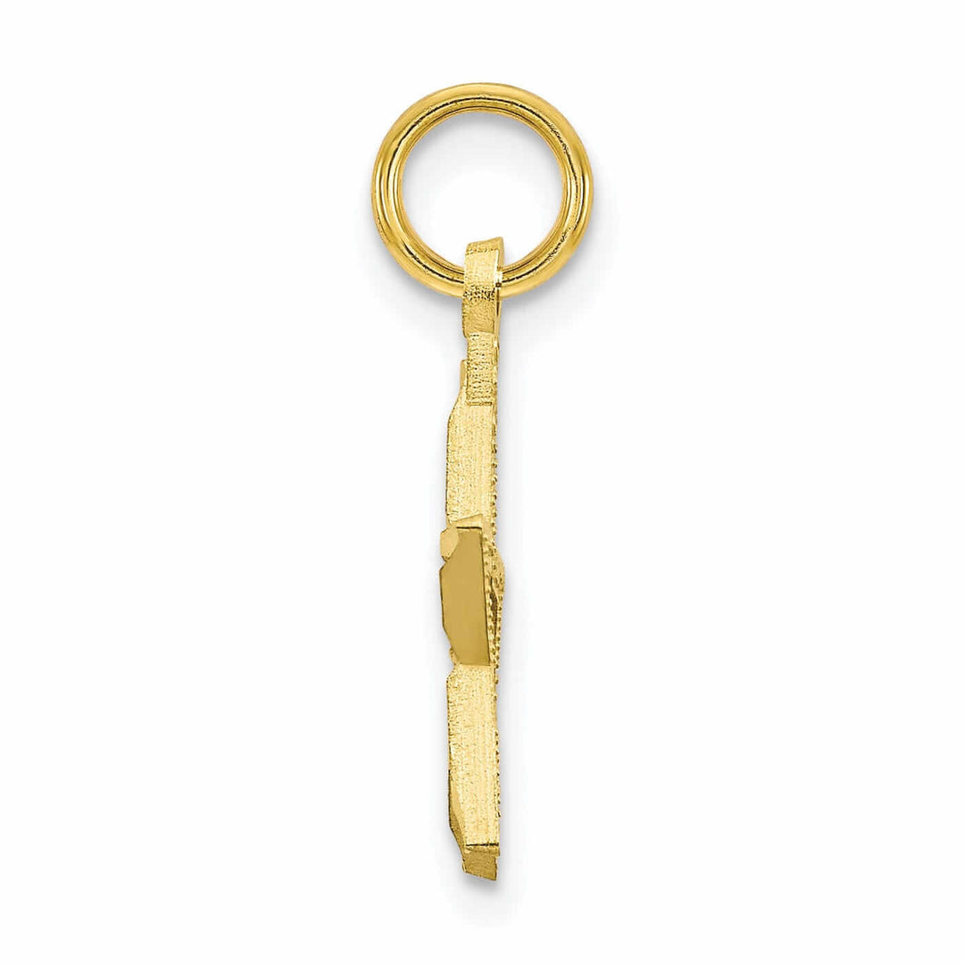 Lovely Rita's Pendants & Charms 10K Yellow Gold Polished Finish Star Pendant