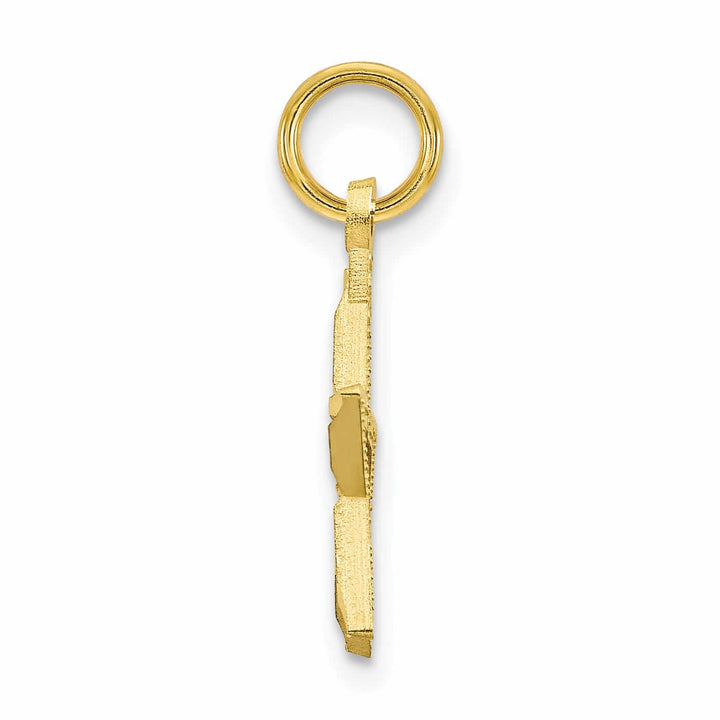 Lovely Rita's Pendants & Charms 10K Yellow Gold Polished Finish Star Pendant