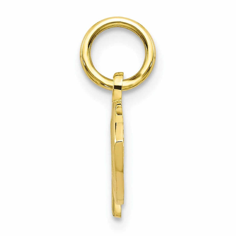 Lovely Rita's Pendants & Charms 10k Yellow Gold Polished Jesus Fish Pendant